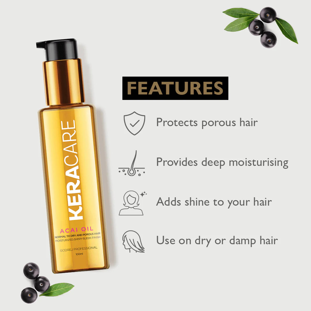 ACAI OIL KERACARE GODREJ PROFESSIONAL 
