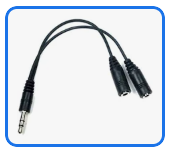 Audio Y Splitter Cable