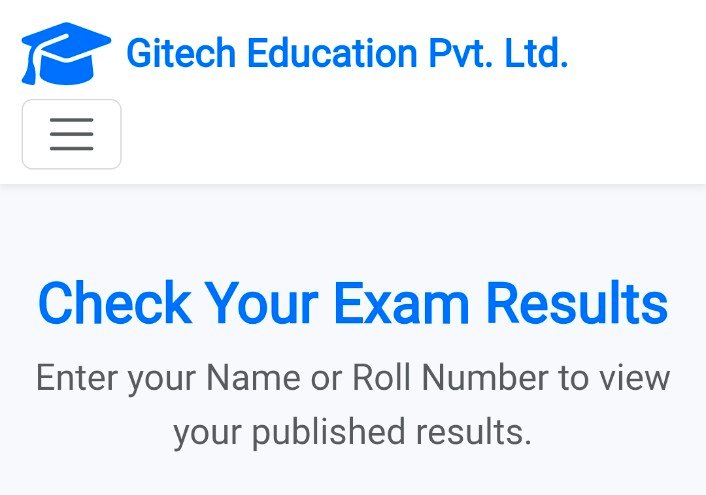 🎓 Gitech Education કોમ્પ્યુટર પરીક્ષા (જાન્યુઆરી 2026) નું ઓનલાઈન રીઝલ્ટ જાહેર